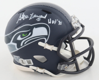 Steve Largent Signed Seahawks Speed Mini Helmet Inscribed "HOF '95" (Beckett) at PristineAuction.com