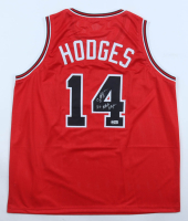 Craig Hodges Signed Jersey inscribed "2x NBA Champs" (Schwartz) at PristineAuction.com