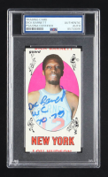 Dick Barnett Signed 1969 Topps #18 RC Inscribed "WC 70 75" (PSA) at PristineAuction.com