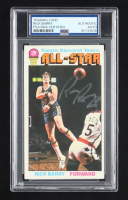 Rick Barry Signed 1976-77 Topps All-Star #132 (PSA) at PristineAuction.com