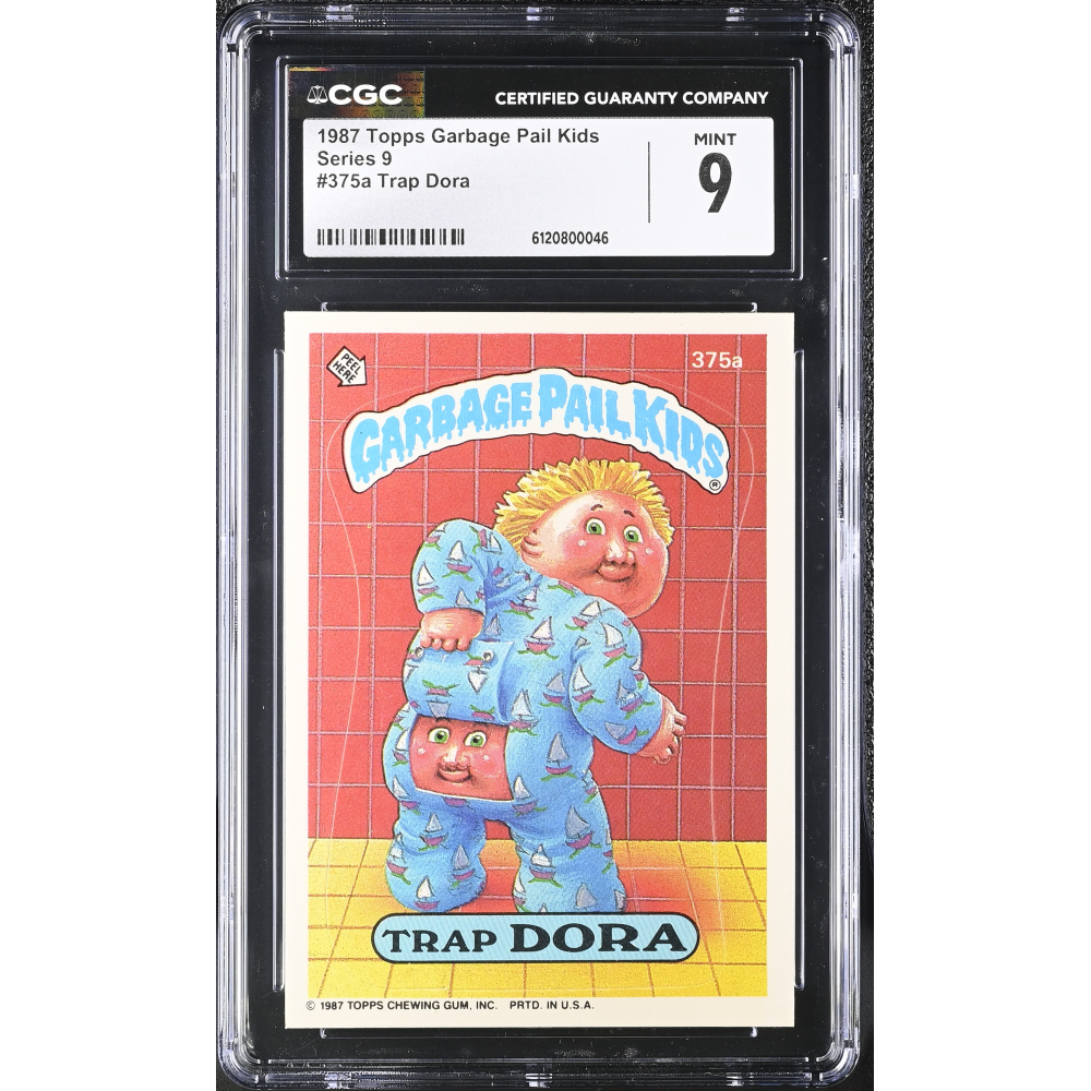 Trap Dora 1987 Topps Garbage Pail Kids Series 9 #375 (CGC 9) at PristineAuction.com