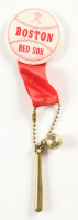 1955 Boston Red Sox Pin & Ribbon at PristineAuction.com