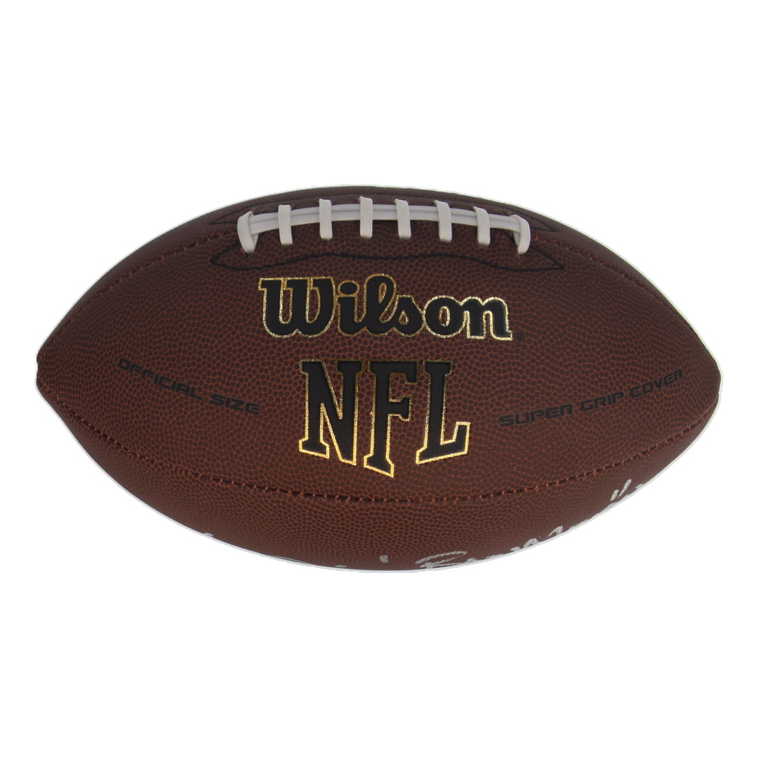 Andre Rison Signed NFL Football Inscribed "Bad Moon" (Schwartz) at PristineAuction.com Andre Rison Signed NFL Football Inscribed "Bad Moon" (Schwartz) at PristineAuction.com