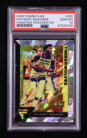 Anthony Edwards 2020-21 Panini Flux Fanatics Factory Cracked Ice #202 RC (PSA 10) at PristineAuction.com