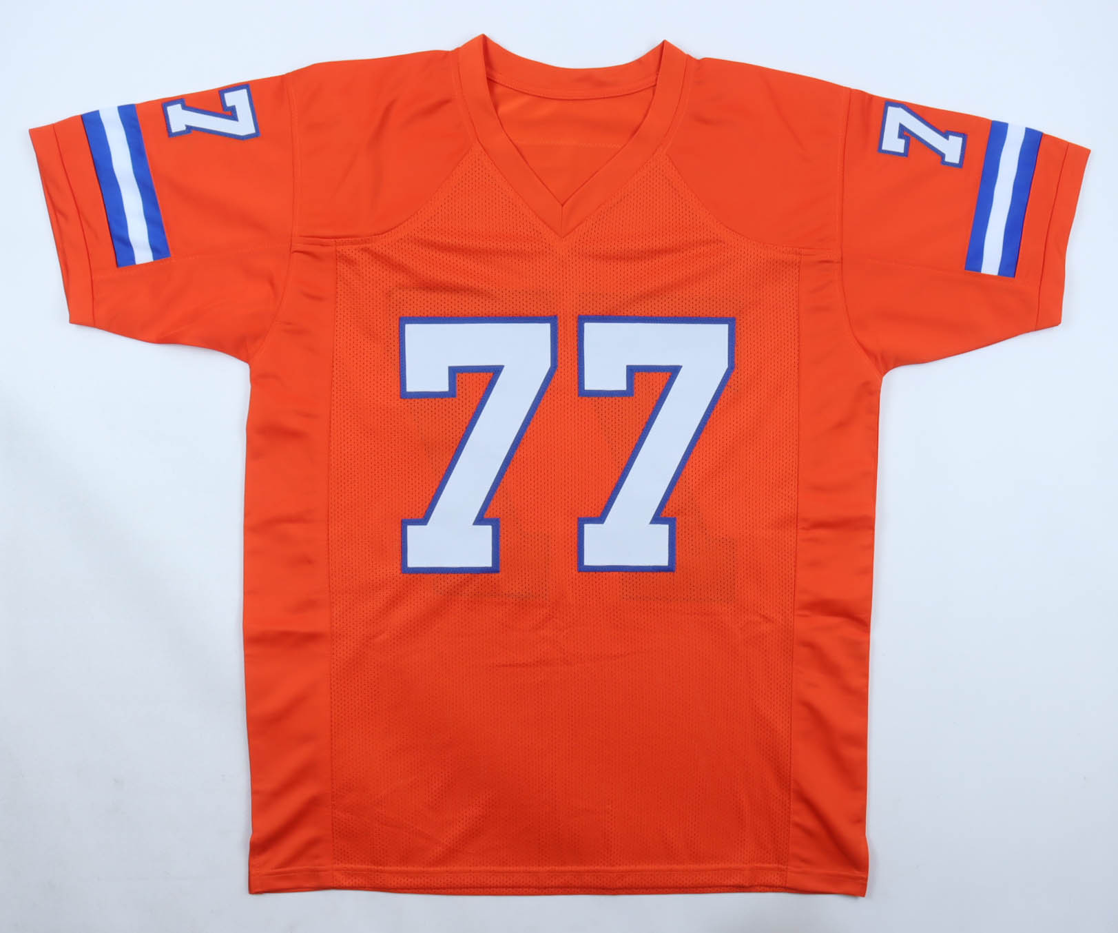 Karl Mecklenburg Signed Jersey With Inscription (Schwartz) at PristineAuction.com Karl Mecklenburg Signed Jersey With Inscription (Schwartz) at PristineAuction.com