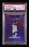 Anthony Edwards 2022-23 Panini Obsidian Electric Etch Purple Flood #85 #08/49 (PSA 9) at PristineAuction.com