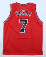 Toni Kukoc Signed Jersey Inscribed "HOF 21" (Schwartz) at PristineAuction.com