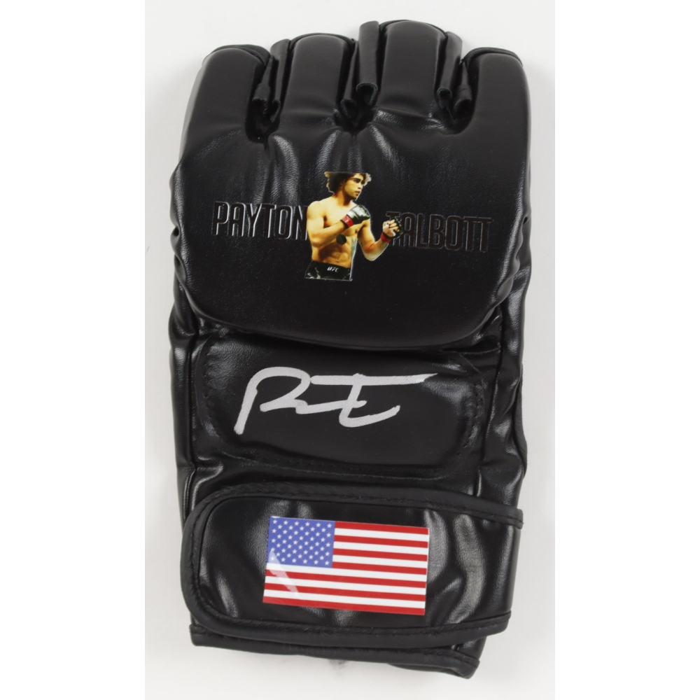 Payton Talbott Signed MMA Custom USA Glove (Beckett) at PristineAuction.com
