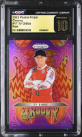 Ty Gibbs 2025 Panini Prizm Groovy Red #17 #99/99 (CGC 10 | Black Label) at PristineAuction.com