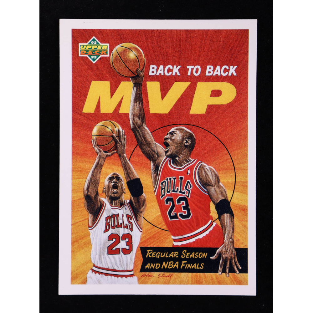 Michael Jordan 1992-93 Upper Deck #67 MVP at PristineAuction.com