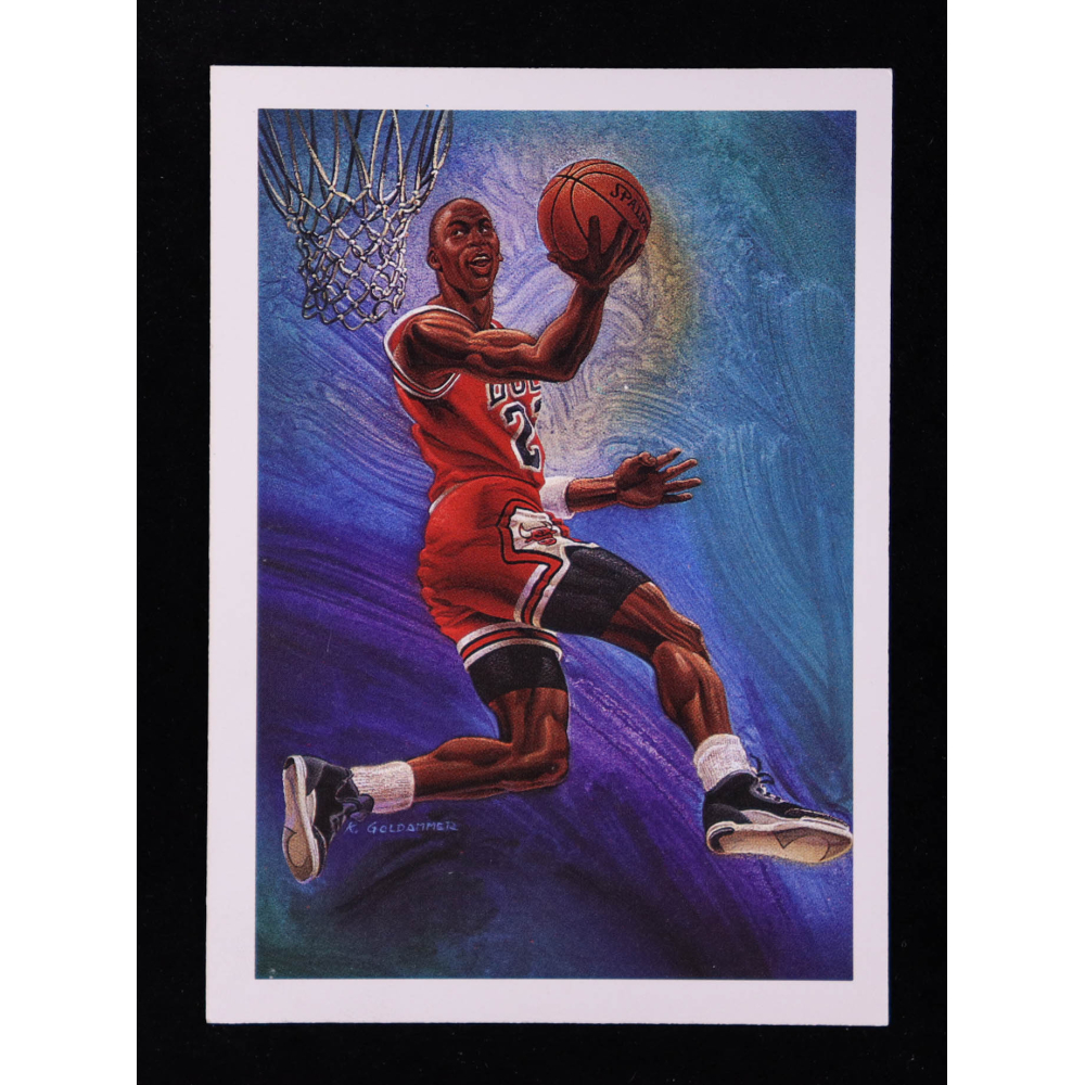 Michael Jordan 1990-91 Hoops #358 TC at PristineAuction.com