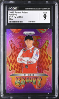 Ty Gibbs 2025 Panini Prizm Groovy Red #17 #32/99 (CGC 9) at PristineAuction.com