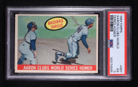 Hank Aaron 1959 Topps #467 BT / WS Homer (PSA 5) at PristineAuction.com