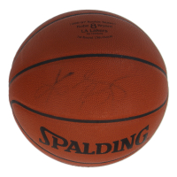 Kobe Bryant Signed NBA 1996-97 Rookie Season Basketball (Beckett) at PristineAuction.com