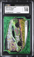 Ty Gibbs 2025 Panini Prizm Green Scope #111 #099/149 (CGC 10) at PristineAuction.com