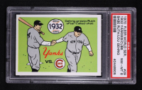 Babe Ruth / Lou Gehrig 1970 Fleer Laughlin World Series Blue Backs #29 / 1932 Yankees & Cubs (PSA 8) at PristineAuction.com