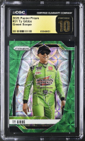 Ty Gibbs 2025 Panini Prizm Green Scope #31 #082/149 (CGC 10 | Black Label) at PristineAuction.com