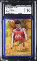 Ty Gibbs 2025 Panini Prizm Pot Of Gold Blue #21 #41/49 (CGC 10) at PristineAuction.com