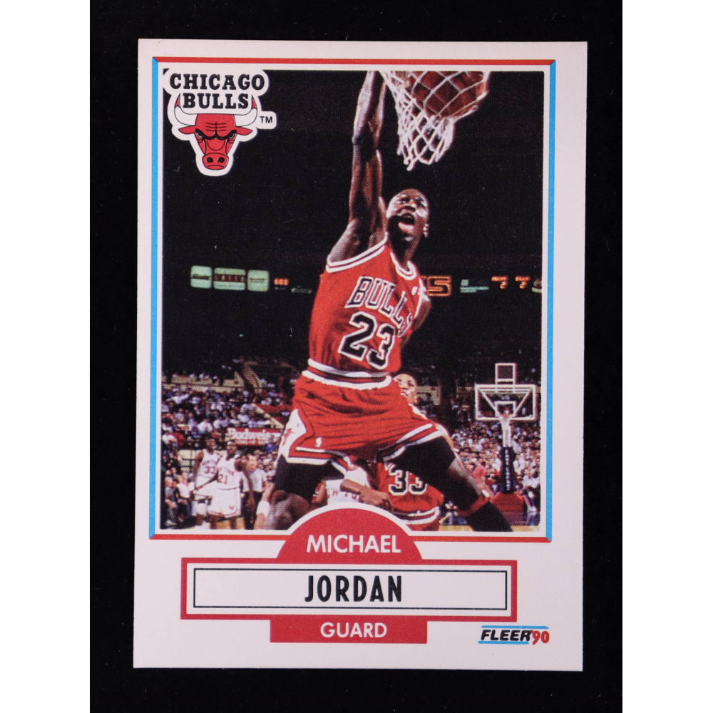 Michael Jordan 1990-91 Fleer #26 at PristineAuction.com