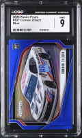 Connor Zilisch 2025 Panini Prizm Blue #107 #055/199 RC (CGC 9) at PristineAuction.com