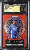 Kyle Larson 2025 Panini Prizm Talisman Red #4 #76/99 (CGC 10 | Black Label) at PristineAuction.com