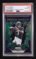 CJ Stroud 2023 Panini Prizm Prizm Break Prizms Green #6 RC (PSA 10) at PristineAuction.com