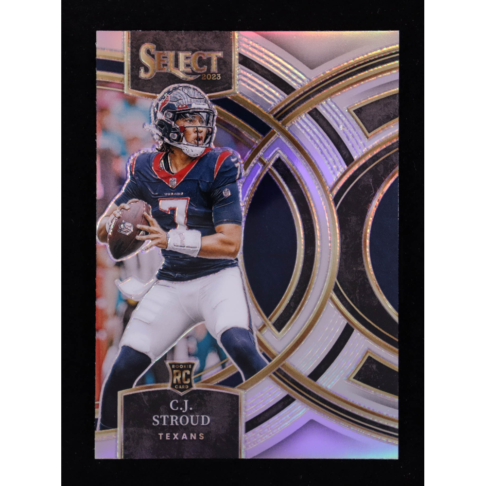 CJ Stroud 2023 Select Prizm Silver #183 RC at PristineAuction.com