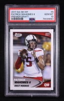 Patrick Mahomes II 2017 SAGE HIT Premier Draft #5 RC (PSA 10) at PristineAuction.com