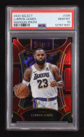 LeBron James 2023-24 Select Prizms Maroon #335 #110/175 (PSA 10) at PristineAuction.com