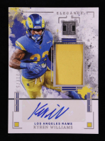 Kyren Williams 2025 Panini Impeccable Elegance Veteran Patch Autographs #15 #21/75 at PristineAuction.com