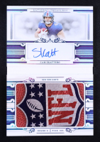 Cam Skattebo 2025 Panini National Treasures Rookie Jumbo Prime Signatures Booklet Football #19 RC #06/10 at PristineAuction.com