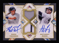 Anthony Rizzo / Mark Teixeira 2025 Topps Diamond Icons Dual Player Autograph Relics #DPARTR #17/25 at PristineAuction.com