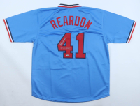 Jeff Reardon Signed Jersey Inscribed "87 WS Champs" (Schwartz) at PristineAuction.com