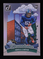 Abdul Carter 2025 Donruss Downtown! #20 RC at PristineAuction.com