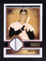 Roger Maris 2002 SP Legendary Cuts Game Jersey #JRMA Pants at PristineAuction.com