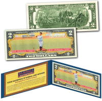 Babe Ruth Yankees 1933 Goudey #144 (Batting) Genuine $2 Art Bill at PristineAuction.com