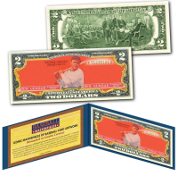 Babe Ruth Yankees 1933 Goudey #149 (Red) Genuine $2 Art Bill at PristineAuction.com