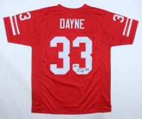 Ron Dayne Signed Jersey Inscribed "99 H" (Schwartz) at PristineAuction.com