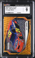 Jeff Gordon 2025 Panini Prizm Orange Wave #101 #053/125 (CGC 9) at PristineAuction.com