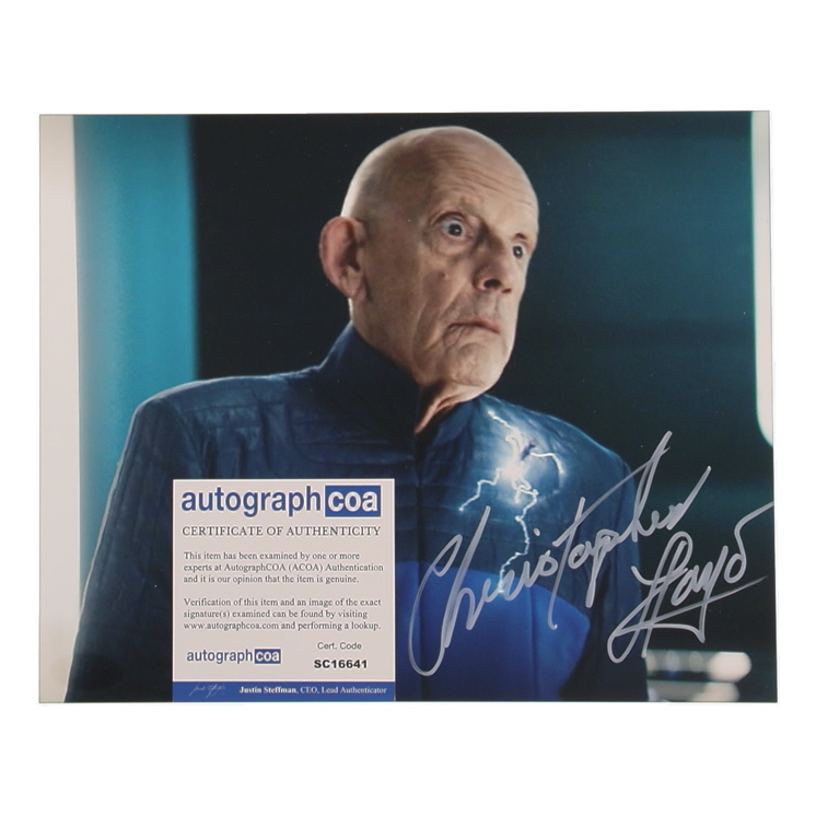 Christopher Lloyd Signed "The Mandalorian" 8x10 Photo (ACOA) at PristineAuction.com Christopher Lloyd Signed "The Mandalorian" 8x10 Photo (ACOA) at PristineAuction.com