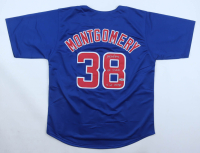 Mike Montgomery Signed Jersey Inscribed "GM 7 Save" & "16 WS Champs" (Schwartz) at PristineAuction.com
