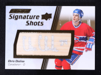 Chris Chelios 2024-25 Upper Deck Engrained Icons Signature Shots #SSCC SP at PristineAuction.com
