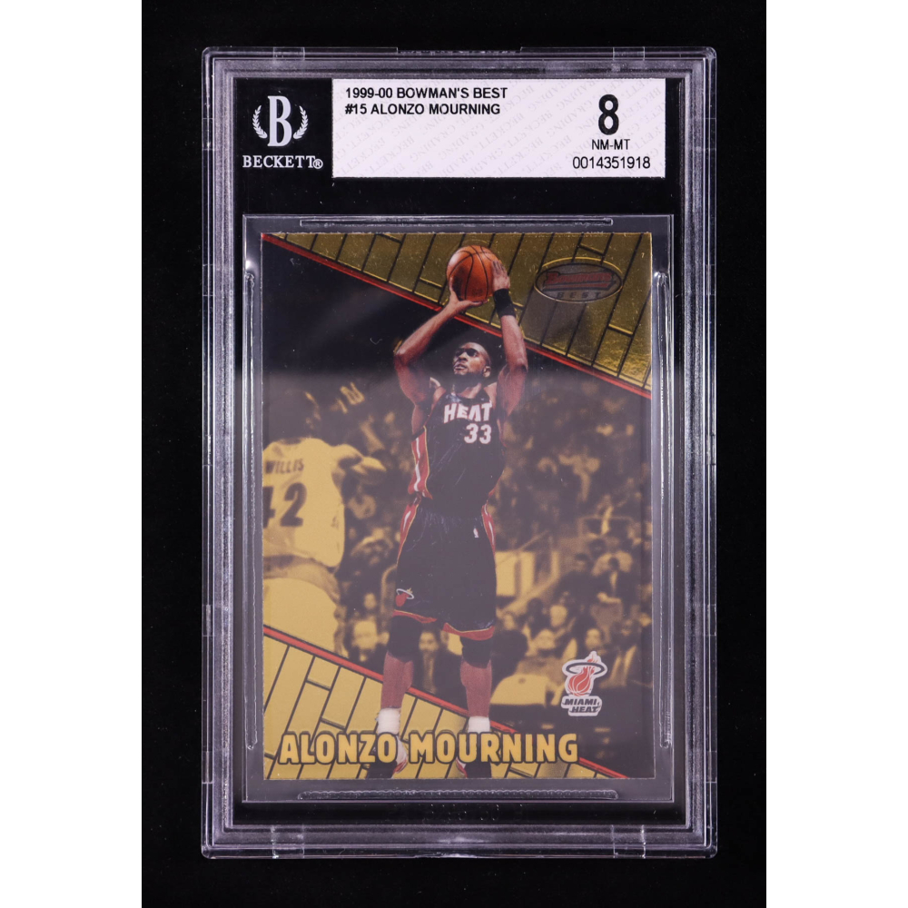Alonzo Mourning 1999-00 Bowman's Best #15 (BGS 8) at PristineAuction.com