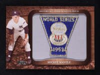 Mickey Mantle 2009 Topps Legends Commemorative Patch #LPR118 at PristineAuction.com