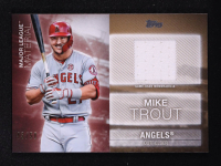 Mike Trout 2020 Topps Major League Materials Gold #MLMMT #43/50 at PristineAuction.com