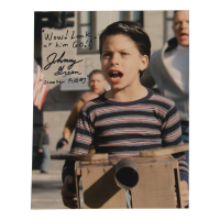 Johnny Green Signed "Back to the Future" 8x10 Photo Inscribed "Scooter Kid #1" & "Wow! Look At Him Go!!" (ACOA) at PristineAuction.com