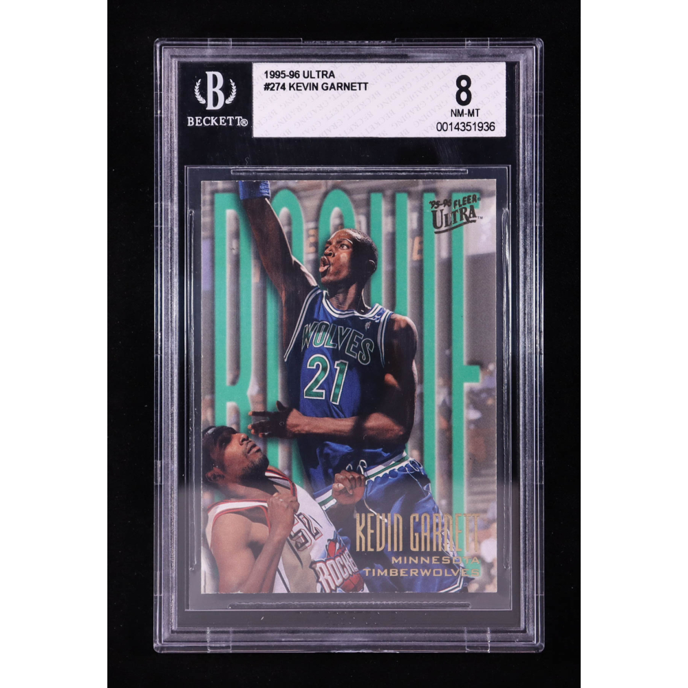 Kevin Garnett 1995-96 Ultra #274 RC (BGS 8) at PristineAuction.com