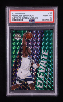 Anthony Edwards 2020-21 Panini Mosaic Elevate Mosaic Green #12 (PSA 10) at PristineAuction.com