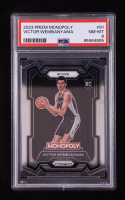 Victor Wembanyama 2023-24 Panini Prizm Monopoly #81 RC (PSA 8) at PristineAuction.com
