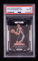 Victor Wembanyama 2023-24 Panini Prizm Monopoly #81 RC (PSA 10) at PristineAuction.com